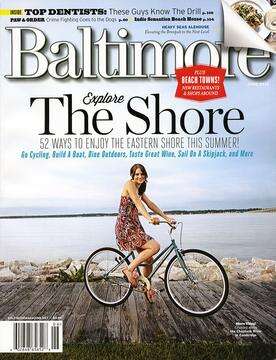 Cover of Baltimore's June 2012 edition