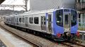 AB900 series set AB-1 on delivery at Zushi Station in February 2019