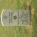 Headstone of Medal of Honor recipient Matthew Leonard