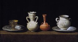 Still Life with Pots, c. 1650, Museo del Prado, Madrid