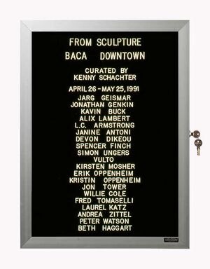 Devon Dikeou, "What's Love Got To Do With It: From Sculpture," 1991-ongoing