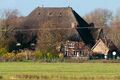 House with thatched roof