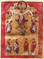 Apotheosis of Otto III. Liuthar Gospels