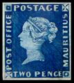 David Feldman sold this Blue Mauritius stamp for CHF 1,610,000 (approx. $1.1 million) in 1993.[14]