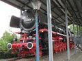 The steam train at Salzbergen