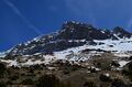 Snowy landscape of Mt. Tymphe