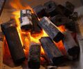 Ogatan, Japanese charcoal briquettes made from sawdust