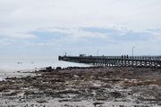 Moonta Bay Jetty on the Eastern shore of Spencer Gulf