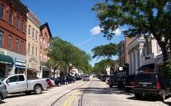 Main Street in Northport, just east of Woodbine and Bayview Avenues