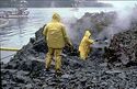 Clean up after the Exxon Valdez oil spill