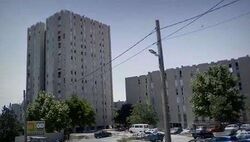 Residential buildings in La Castellane