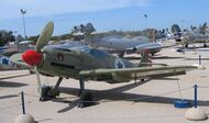 An Avia S-199 of 101 Squadron "First Fighter" at Hatzor, now at the IAF Museum near Hatzerim Airbase