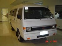 Mitsubishi L300 Versa Van (later pre-facelift model, Philippines)