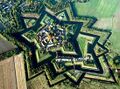 Bourtange fortification, restored to its 1742 condition, Groningen, Netherlands