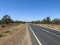 Barwon Highway between Gradna and Weengallon (2021).