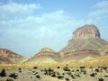 View of Chinjan, about 40 km northwest of Loralai