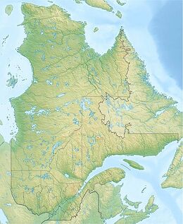 Island of the Cross is located in Quebec