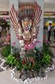 Balinese Garuda statue at Ngurah Rai Airport, Bali, Indonesia