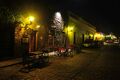 Night at the historic quarter district - "Misiones de los Tapes" Street