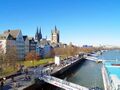 River cruise ships of Köln-Düsseldorfer