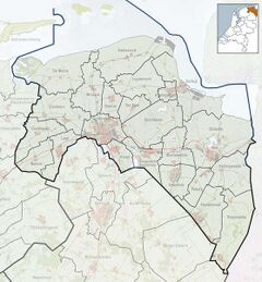 Hoendiep is located in Groningen (province)