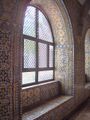 Quadra (architecture) of St. John the Baptist covered with azulejos in carpet style (17th c.); Museu da Reinha D. Leonor; Beja, Portugal.