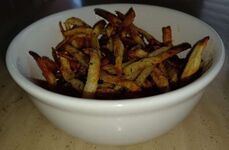 Air-fried fries