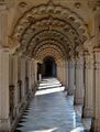 Colonnaded cloister