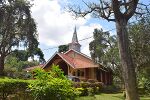 Anglican Church at the site of the first Church Mission Society settlement (1890), headed by Reverend Alexander Murdoch Mackay