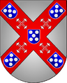 The Coat of Arms of the Dukes of Cadaval, descendants of Dom Álvaro.