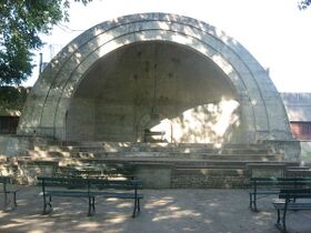 Gregg Park Bandshell, Vincennes, Indiana (1939)