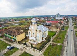 The Orthodox church in Cărpiniș