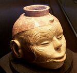 Effigy head pot from the Nodena site