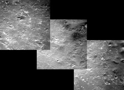 Oblique view of most of the facula, looking southwest. The distance from upper left to lower right is about 57 km.